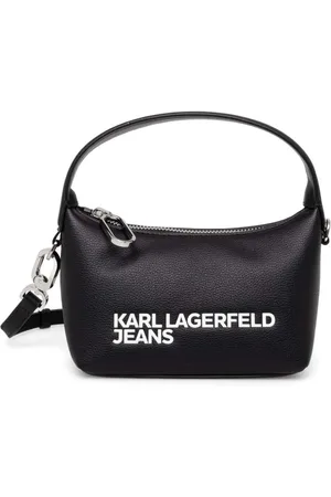 Karl Lagerfeld Bandolera con logo estampado