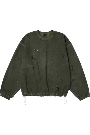 THUG CLUB Sudadera con efecto envejecido