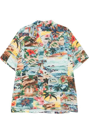 Ralph Lauren Camisa con motivo patchwork