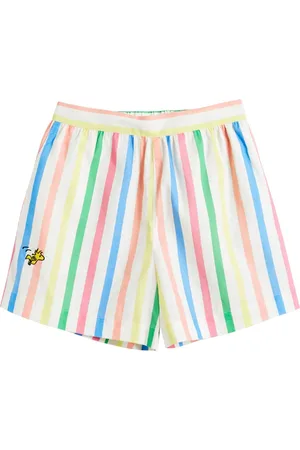 Chinti & Parker Pantalones cortos a rayas de x Snoopy Peanuts