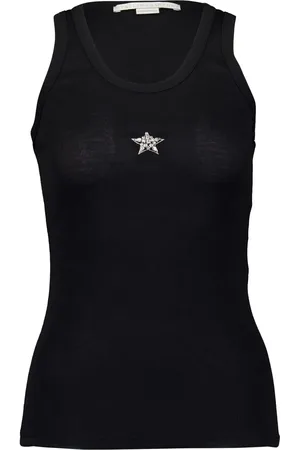 Stella McCartney Top con motivo de estrellas