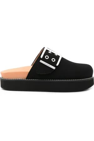 Ganni Sandalias Feminine Buckle afelpadas