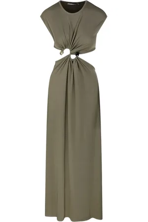 CHRISTOPHER ESBER Vestido largo con detalle retorcido