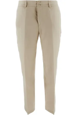 GENTRYPORTOFINO Pantalones rectos con pinzas