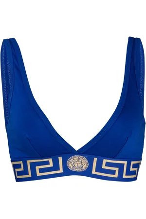 VERSACE Corpiño con motivo Greca Border