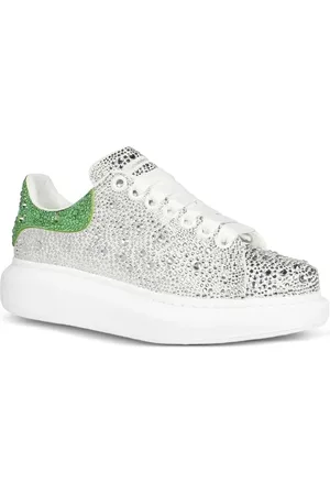 Alexander McQueen Zapatillas oversize con apliques de strass