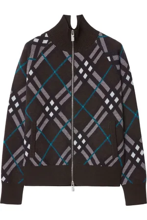 Burberry Chaqueta de chándal a cuadros