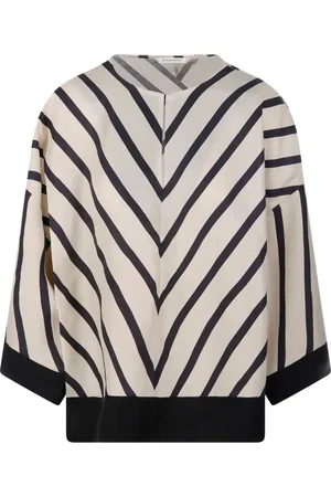 By Malene Birger Blusa Cicie con estampado chevron