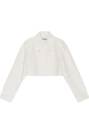 Ganni Chaqueta corta Slub