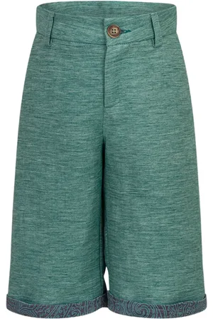 Etro Pantalones cortos de lino y algodón