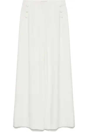 SHIATZY CHEN Pantalones de talle alto con botones