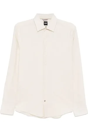 HUGO BOSS Camisa de lino