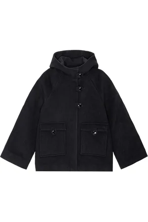 Ganni Chaqueta con capucha y diseño de capa