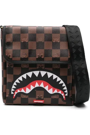 Sprayground Bolso messenger Peeking Character a cuadros