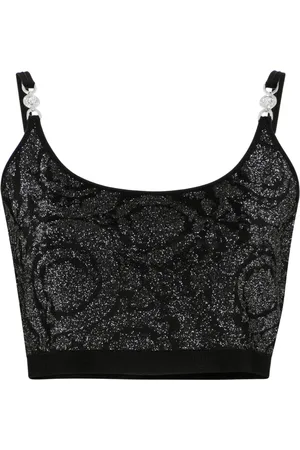 VERSACE Top corto La Greca Medusa 