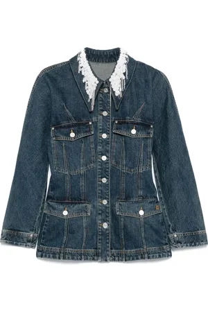 Givenchy Chaqueta con detalles de cristales y perlas