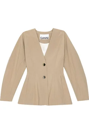 Ganni Camiseta con logo