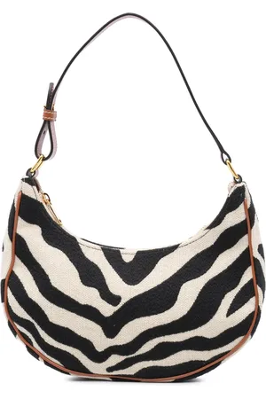Céline Bolso de hombro Canvas Ava Zebra Print 2021
