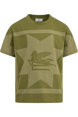 Etro Camiseta con logo estampado