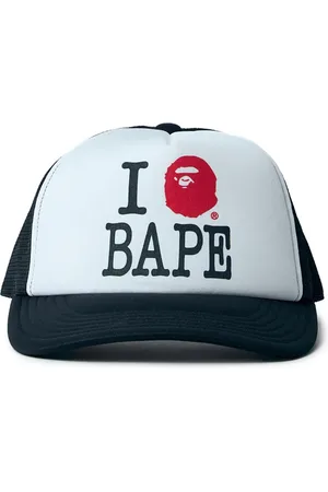A Bathing Ape Gorra con logo estampado