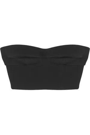 VERSACE Top corto tipo bandeau