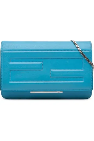 Fendi Bandolera Vitello Flamingo Tube Wallet on Chain 2010-2024