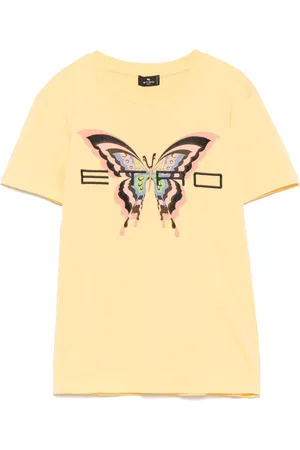 Etro Camiseta con logo bordado