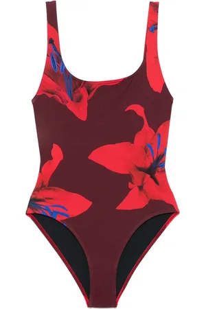 Alexander McQueen Bañador Fire Lily