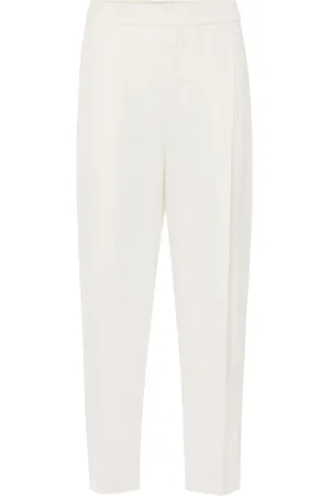 Elisabetta Franchi Pantalones rectos con pinzas