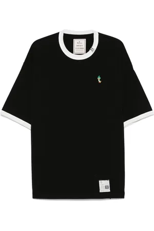 Maison Mihara Yasuhiro Camiseta con bordado Leon