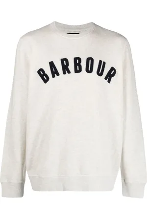 Barbour Camiseta con logo afelpado