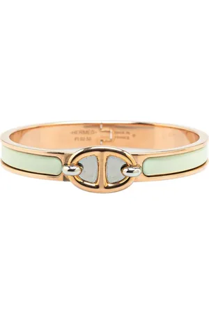 Hermès Pulsera Clic Chaine D Ancre Bracelet mini con detalle de esmalte 2000-2024