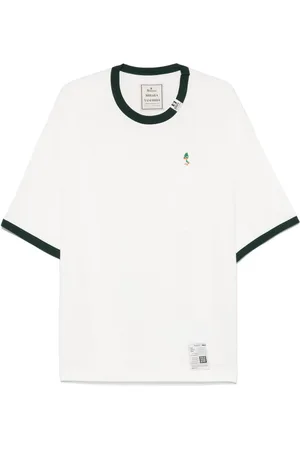 Maison Mihara Yasuhiro Camiseta con bordado Leon