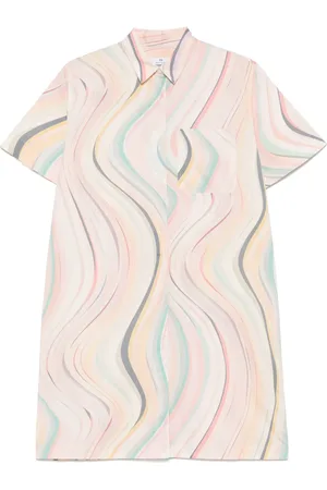 Paul Smith Vestido corto con motivo de ondas
