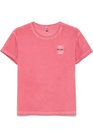 Moschino Camiseta con parche del logo