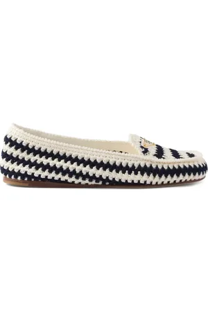 Prada Mocasines de ganchillo