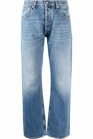 Maison Margiela Vaqueros rectos de talle medio