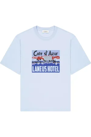 LANEUS Camiseta con estampado gráfico