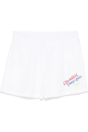 Dsquared2 Pantalones cortos con logo bordado