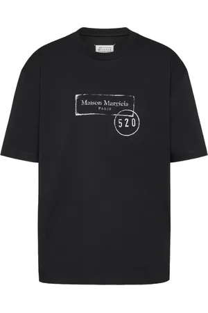 Maison Margiela Camiseta con logo estampado