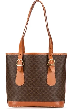 Céline Bolso de hombro de lona Macadam revestida 2000