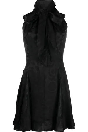 VERSACE Vestido corto a cuadros