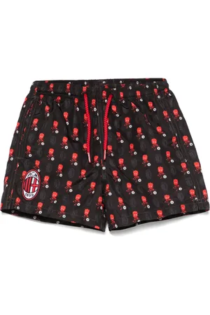 MC2 SAINT BARTH Bañador Jean Lighting de MC2 Saint Barth x AC Milan