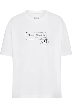 Maison Margiela Camiseta con logo estampado