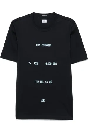 C.P. Company Camiseta con logo estampado