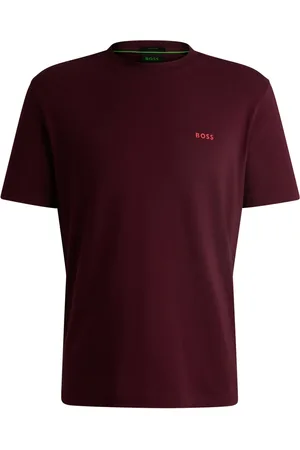 HUGO BOSS Camiseta con logo en contraste