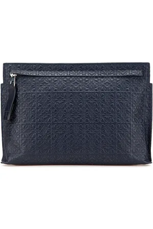 Loewe Bolso de mano Anagram Repeat T de piel con relieve 2016