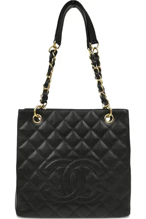 CHANEL Bolso shopper con acolchado a rombos 2006