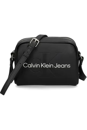 Calvin Klein Bandolera con logo en relieve