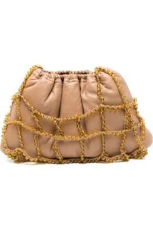 ALYSI Bolso de hombro mediano de ganchillo